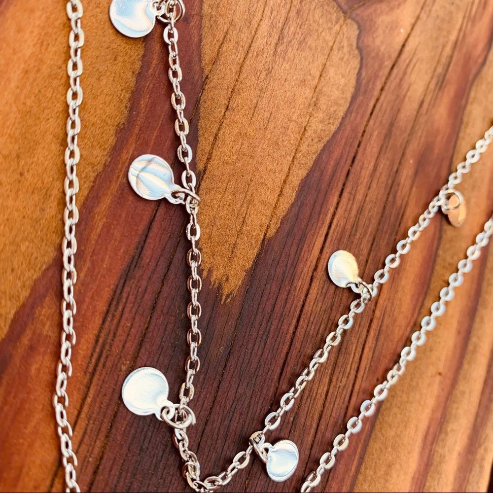 DIVIT ✶ Double Layered Necklace - Picture 5 of 8